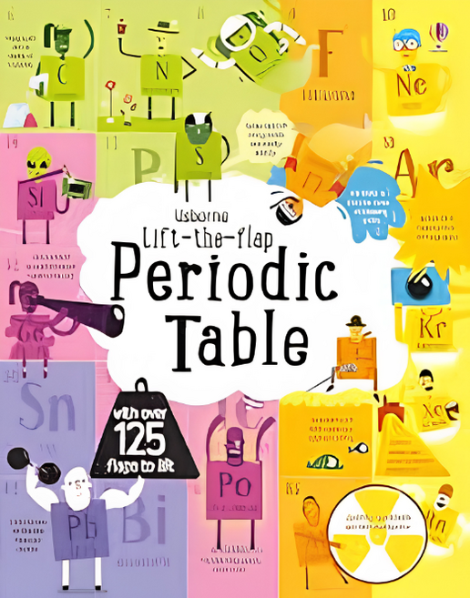 Usborne 翻翻樂 元素週期表, Lift-the-flap