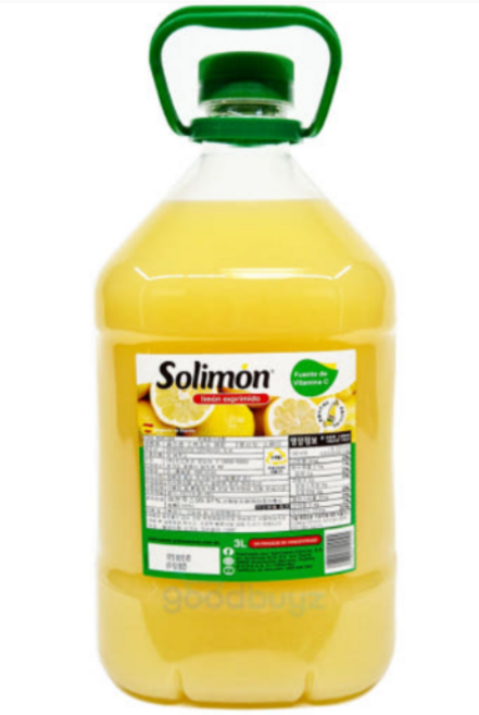 솔리몬 스퀴즈드 레몬 SOLIMON SQUEEZE LEMON 3리터, 3L, 1개