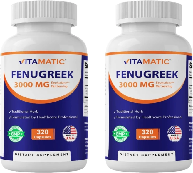 비타매틱 호로파종자 추출물 320캡슐 2개, 320정 - 쿠팡