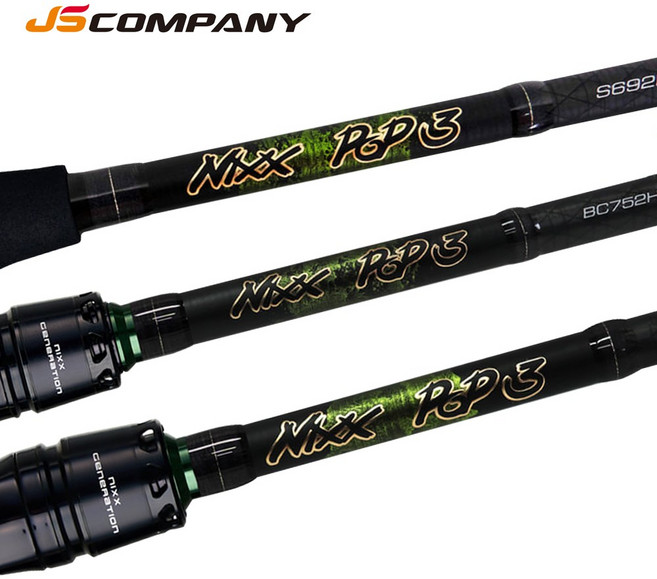 JS컴퍼니 25 닉스팝3 배스로드 민물루어낚시대, BC712MH (풀코르크)