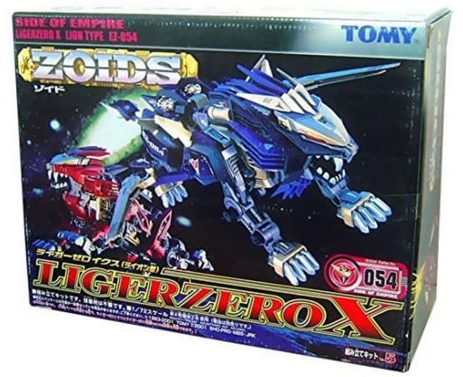 조이드 1/72 라이거제로익스 라이온형 054 장난감하비, 1개