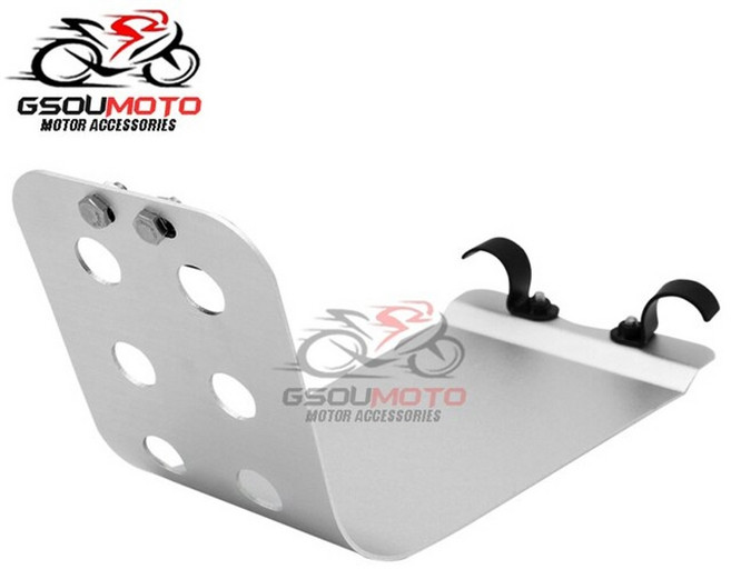 엔진 가드 스키드 플레이트 실드 커버 triumph thruxton 900 스크램블러 bonneville t100 t214 t120 2003-2015 mudguard 130, 은, 1개