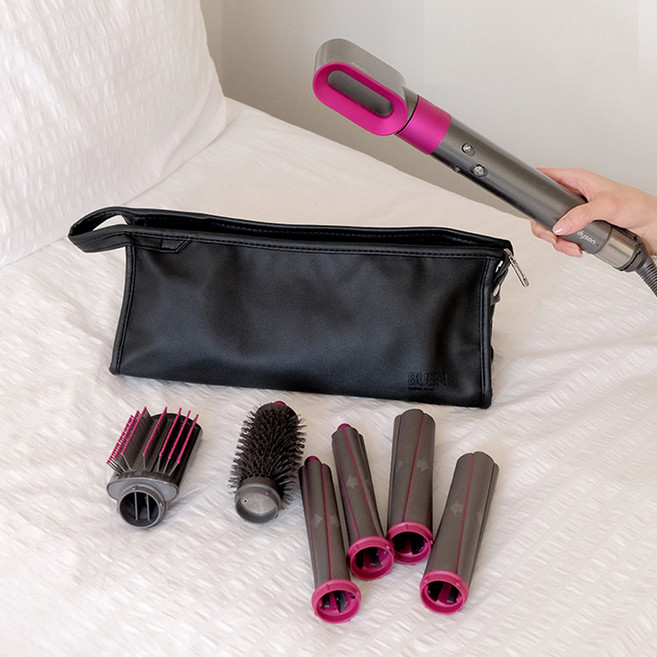 다이슨 에어랩 여행용 파우치 칸막이 스트랩 휴대용 케이스