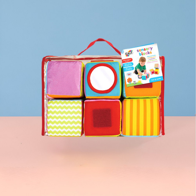 골트토이즈 소프트 감각블록 신생아완구세트 신생아부터 돌아기장난감