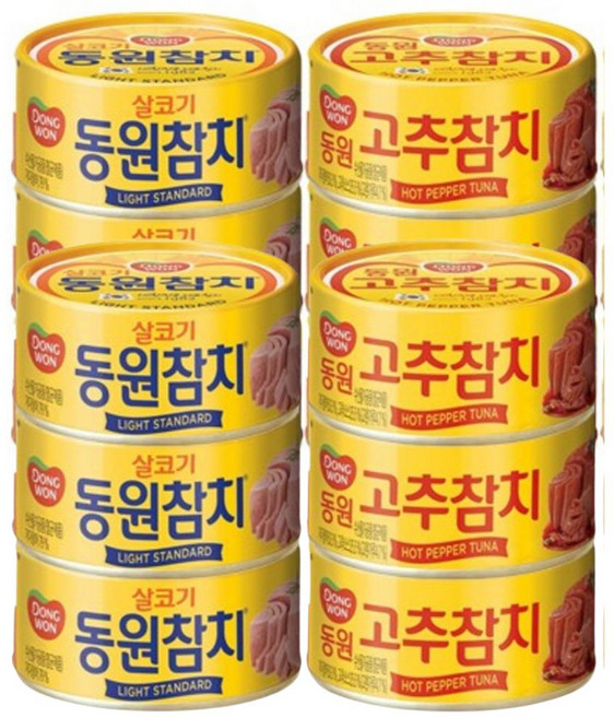 동원 살코기 90gX6+고추 90gX6 총12개, 90g, 1개