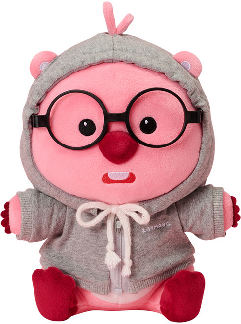 잔망루피 후드 인형 25cm, 1개