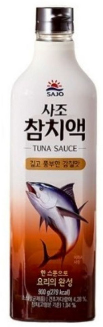 사조 참치액, 900g, 5개