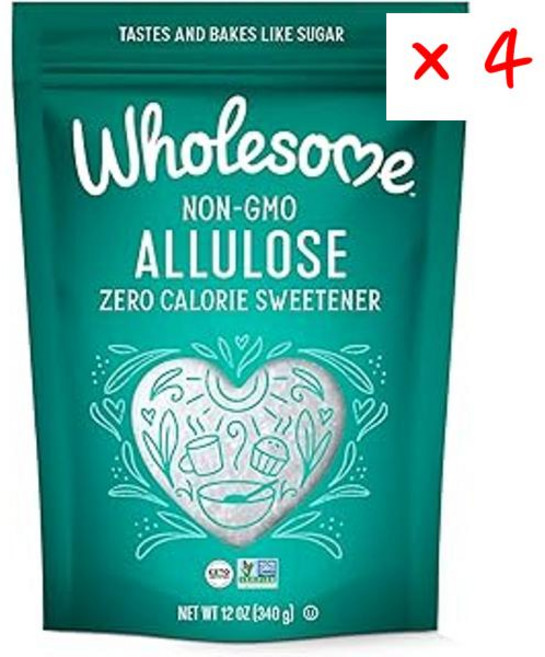홀썸 스위트너 알룰로스 스위트너 제로, 4개, 340g