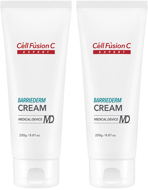 [대용량] 셀퓨전씨 배리덤 엑스퍼트 크림 MD 250g 2개 병원용정품 베리덤크림