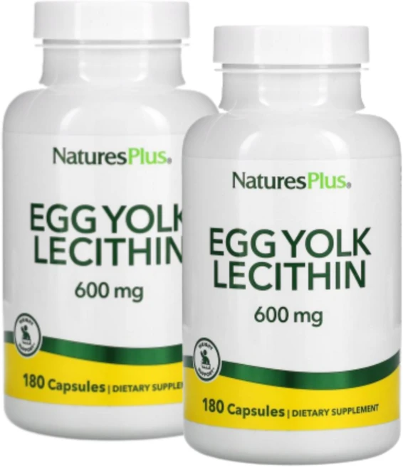 네이처스플러스 난황레시틴 600mg 180정 x2, 2개 - 쿠팡