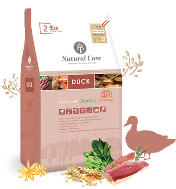 네츄럴코어 에코2 오리고기 10kg L입자 전연령사료, 1개