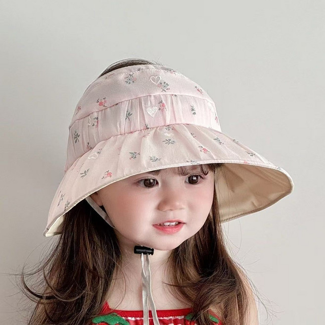 블랙체리 여아용 돌돌이 꽃 선햇