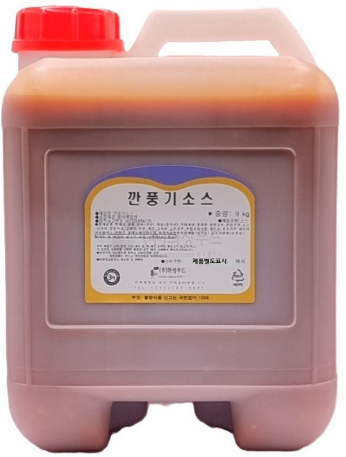 군주마켓 깐풍기소스 9kg, 1개