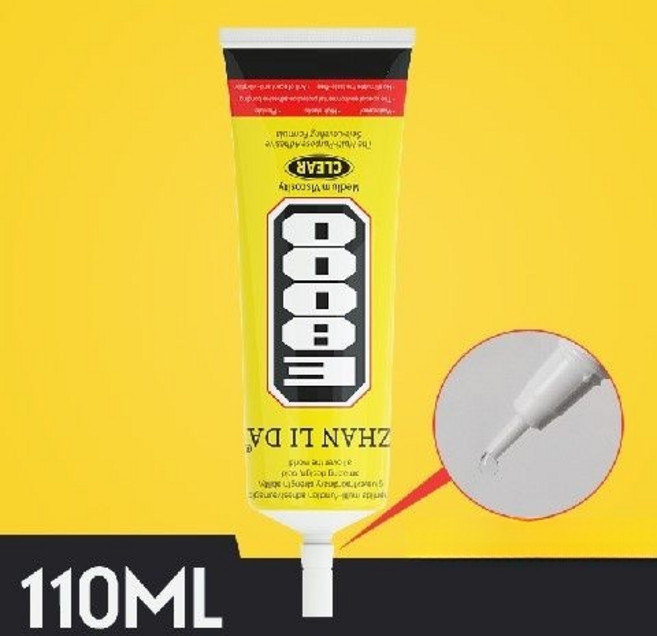 久盈 E8000 萬用膠水 - 超黏速乾針插式萬能膠水, 1個, 優惠超強萬用膠【110ml】【110ml
