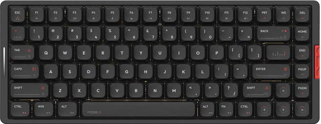 iQunix MQ80 로우 프로파일 기계식 키보드 (섀도우 블랙), MQ80 Low Profile Keyboard, 상세페이지 참조
