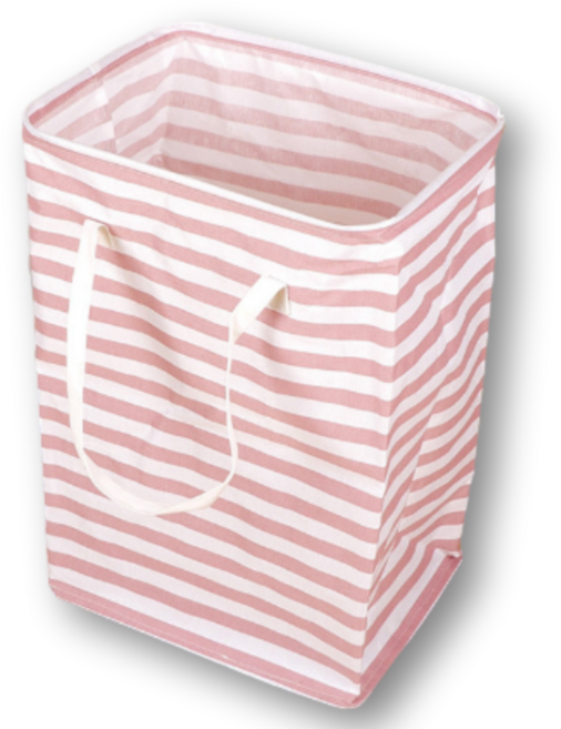 코지박스 재활용 쓰레이 분리수거함 72L 대용량 접이식 다용도 빨래바구니 정리함, 핑크, 1개