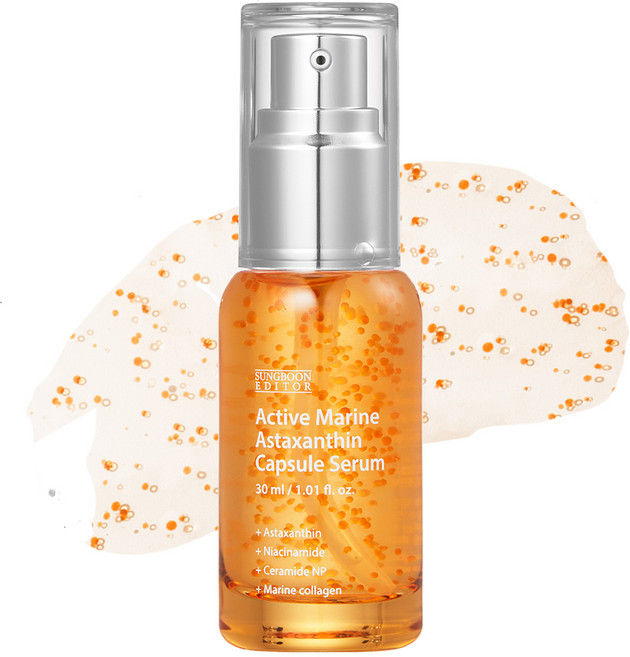 성분에디터 액티브 마린 아스타잔틴 캡슐 세럼, 30ml, 1개