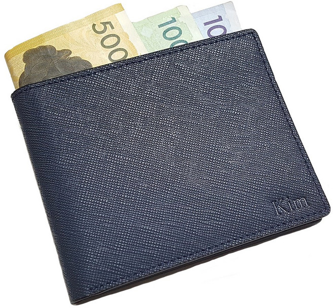 가죽쟁이 남자 소가죽 미니 반지갑 슬림버젼 MWL01 이니셜각인