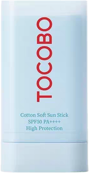 토코보 코튼 소프트 선스틱 SPF50+ PA++++, 19g, 1개