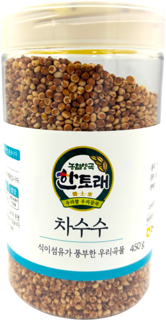 농협양곡 한토래 국산 찰수수 (PET), 1개, 450g