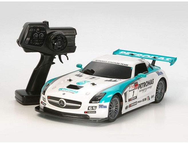타미야 RC카 1/10 XBS Petronas SLS GT3 (자동차 완성형) ( 조종기 포함) [46621], 1개