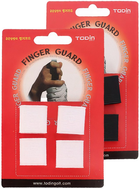 투딘 기능성 골프 핑거밴드 핑거가드 골프밴드, 블랙 M