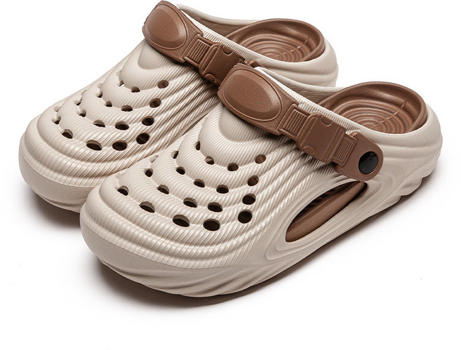 하울맨 남성 EVA 클로그 슬리퍼 통기성 아쿠아슈즈 여름 스트랩 샌들