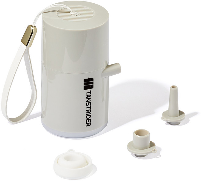 탄씨엔쯔 탄스트라이더 USB 충전 에어펌프 MHDS10964, 그레이, 1개