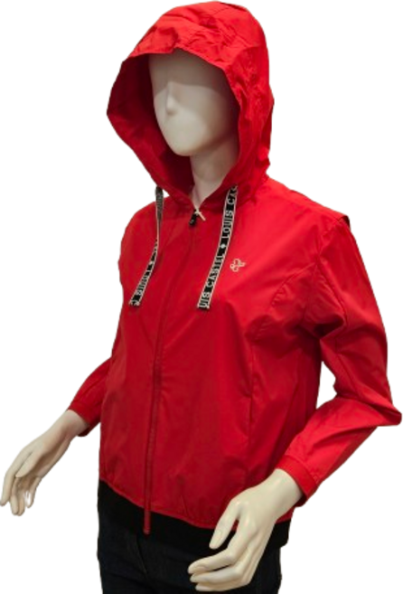 루이까스텔 여성 봄 홑겹 밑단밴드 바람막이 후드점퍼 뉴코아인천점