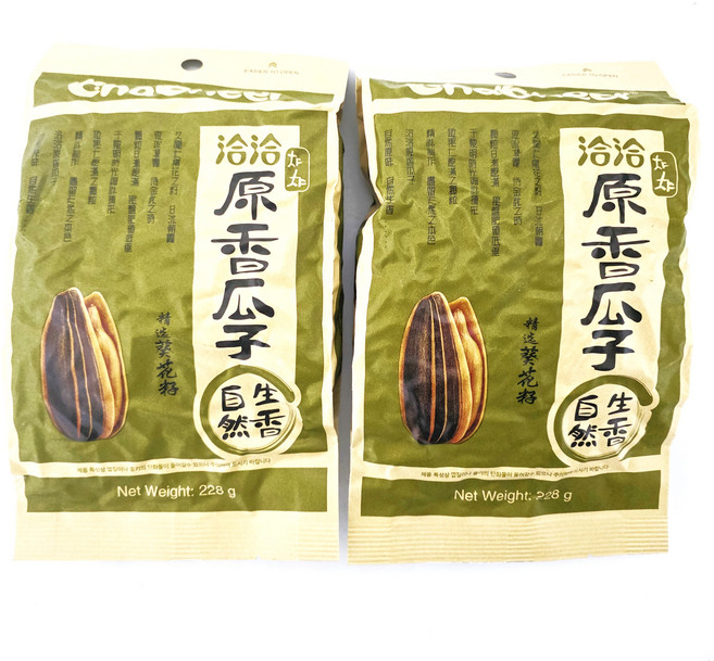 챠챠 해바라기씨 SUNFLOWER SEEDS ORIGINAL FLAVOUR, 2개