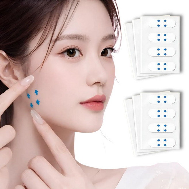 비온엑스 프리미엄 티안나는 리프팅 테이프 80매, 1세트, 투명