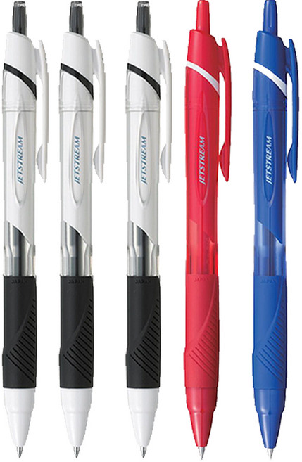 유니 제트스트림 볼펜 SXN-150 흑3청1적1 + 사은품(자바 3색 볼펜 1개), 0.5mm 5개(흑3적1청1)+사은품(멀티펜)