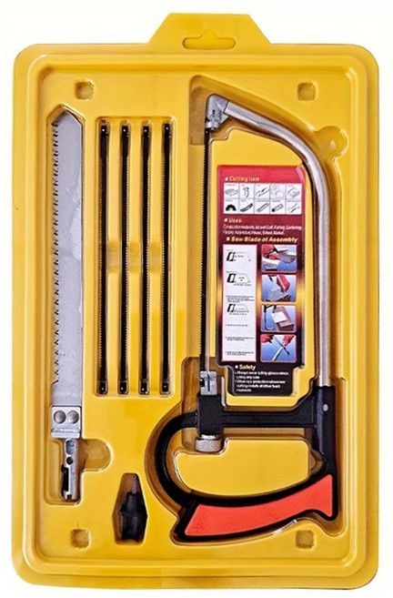아이베란다 줄톱 목공 실톱 날 포함 세트, 1개, 톱날5개 포함 상품
