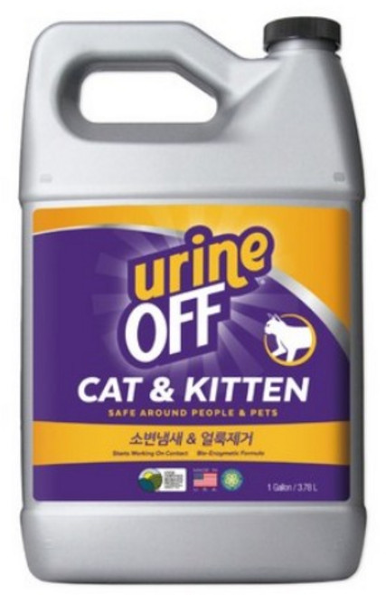 유린오프 고양이 배변 탈취제, 3.78L, 1개