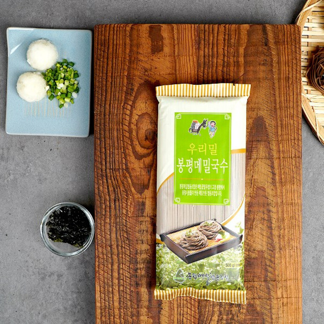 우리밀메밀국수 500gx3, 3개, 500g
