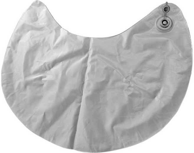 반달형 휴대용 미용실 수유 공기 주입 커버 받침 쿠션 필로우 투명 팔 베개, 1_투명 쿠션 내피