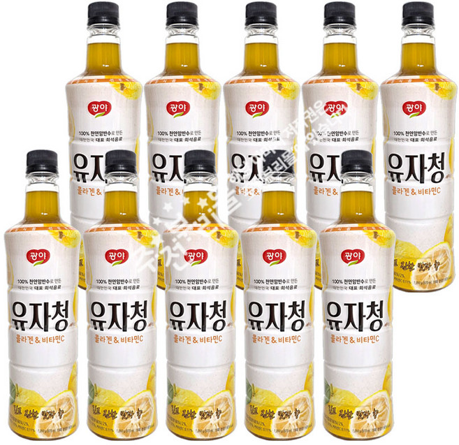애드퓨어 유자청 베이스, 970ml, 10개