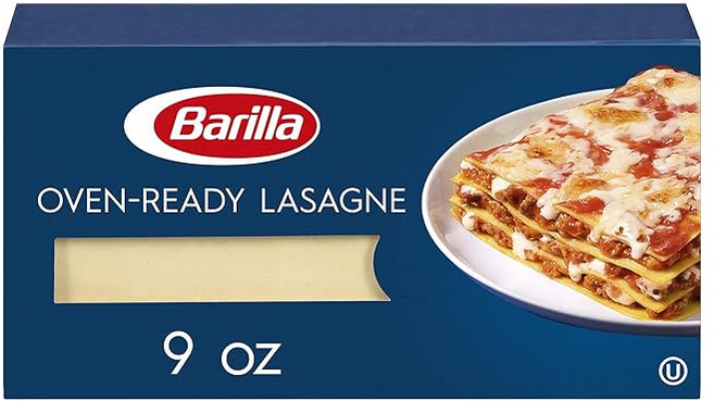 바릴라 오븐 레디 라자냐, 255g, 1개