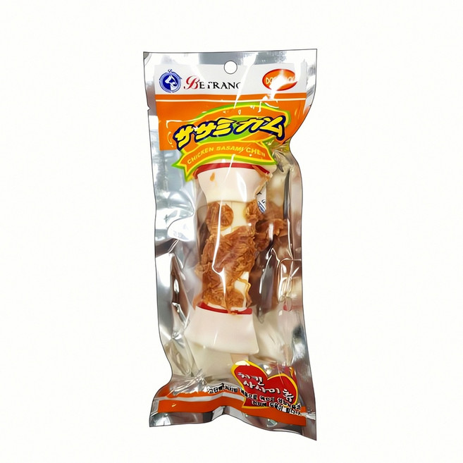 강아지간식 개껌 치킨 사사미 7인치 애완 용 간식 동물 사료 육류 스낵 훈련 바삭 제품