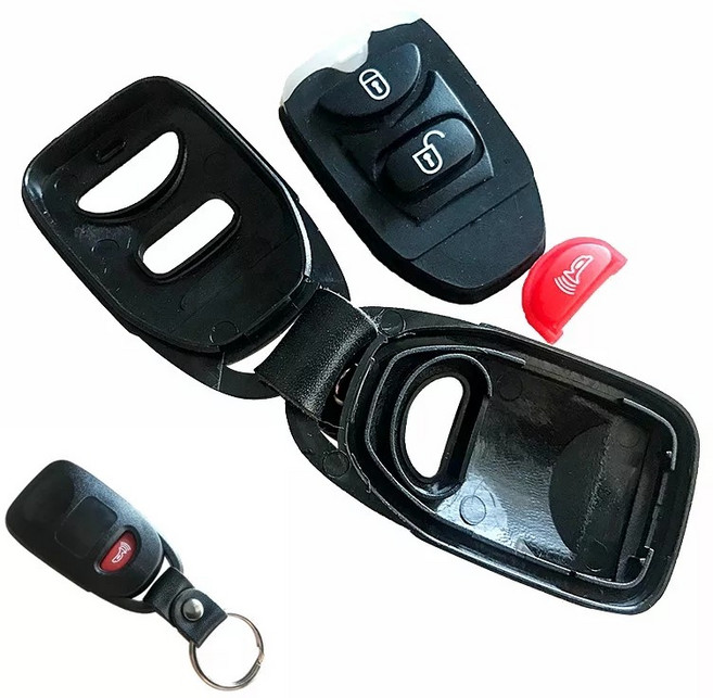 투싼ix 2B 리모컨 폴딩키 케이스, 투싼2B+1B리모컨(기판없음)