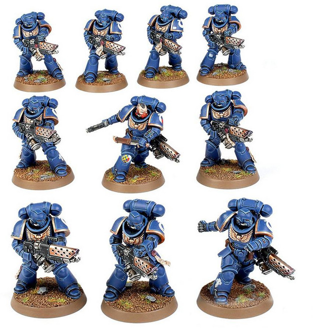 워해머 40K 스페이스 마린 인페르누스, 5피스 세트