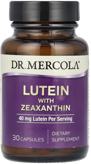 몸관리하세요 겨울입니다 Dr. Mercola 루테인 및 제아잔틴 40mg 캡슐 30정 특별관리진행, 1 - 쿠팡