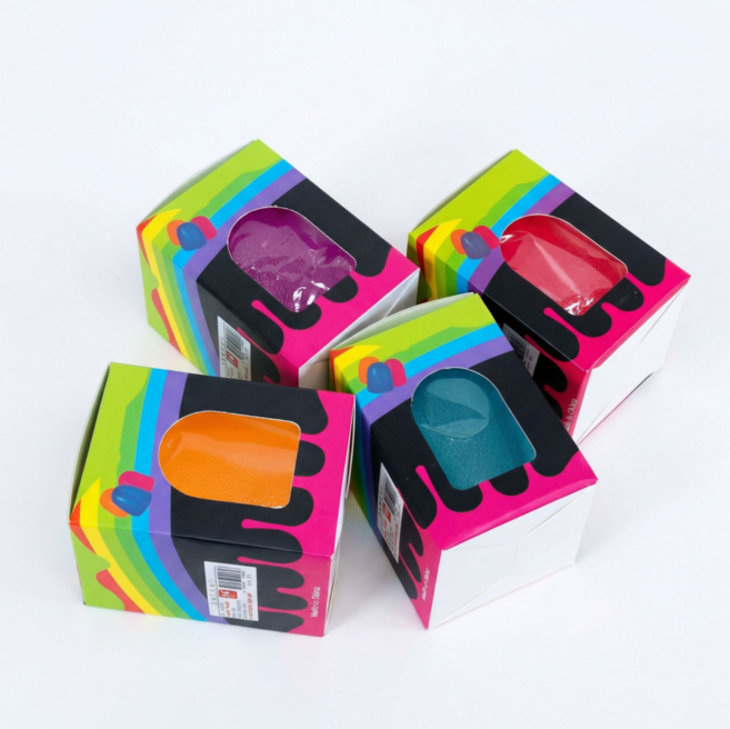 말랑말랑 촉감놀이 로제 스퀴시볼 스트레스 해소 젤리볼 4종 세트, 1개