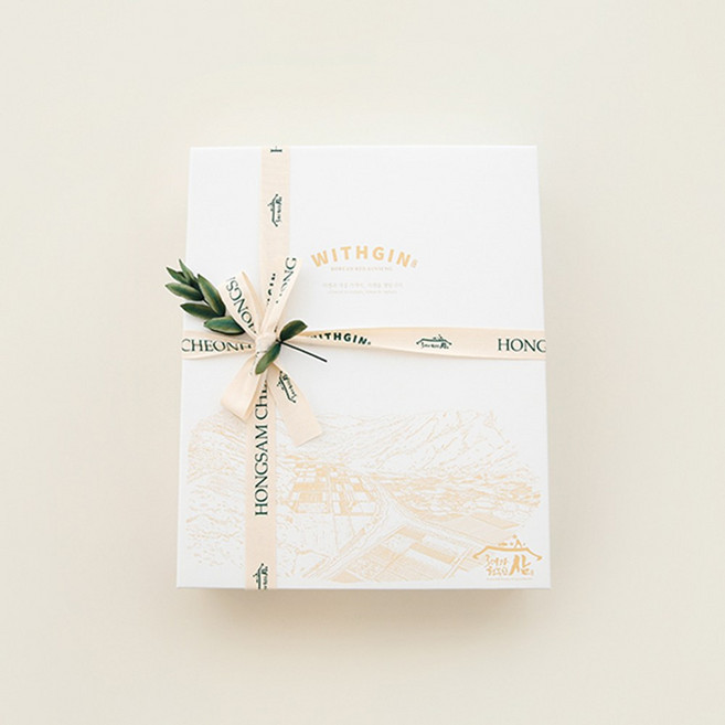 위드진 감성홍삼절편세트 4종세트 홍삼절편 30g 12개입 1세트, 1개