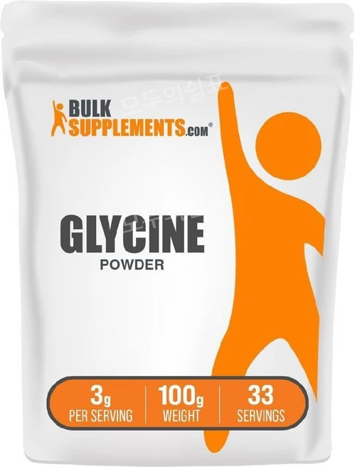 벌크서플리먼트 글리신 글라이신 파우더 분말 가루 100g, 1개 - 쿠팡