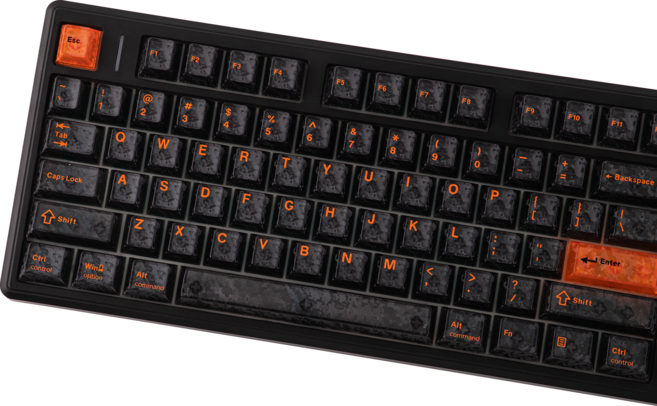 EPOMAKER 에포메이커 TH108 V2 PRO 풀배열 저소음 스크린 노브 기계식 키보드, 블랙, 바다 소금 저소음