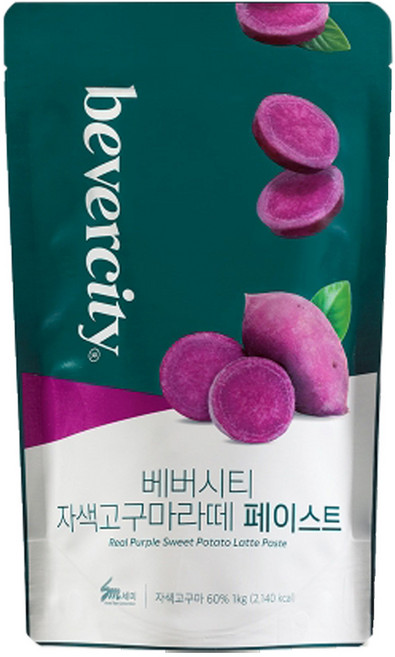 베버시티 자색고구마 페이스트, 1kg, 1개입, 1개