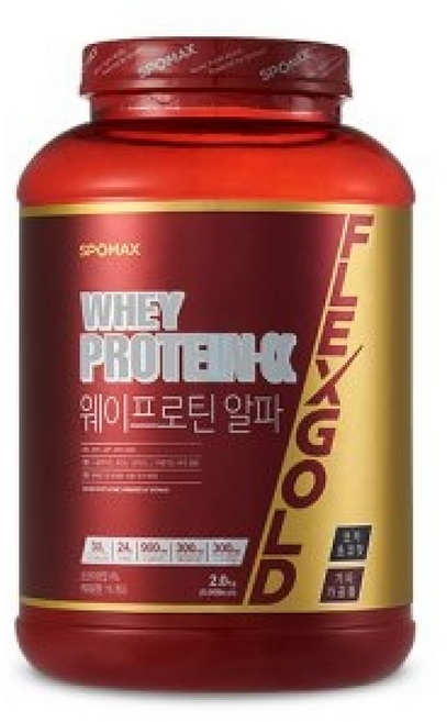 스포맥스 단백질보충제 웨이프로틴 알파 모카초코맛, 1개, 2kg