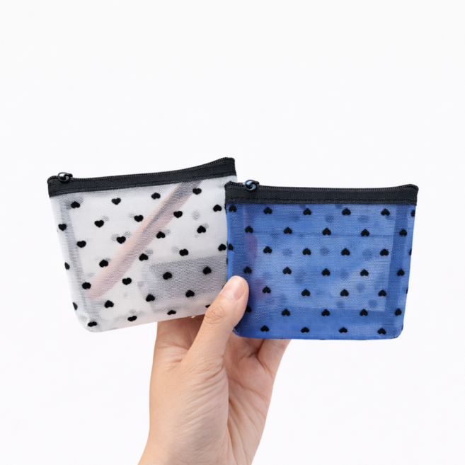 피키데이 미니 화장품 파우치 2개