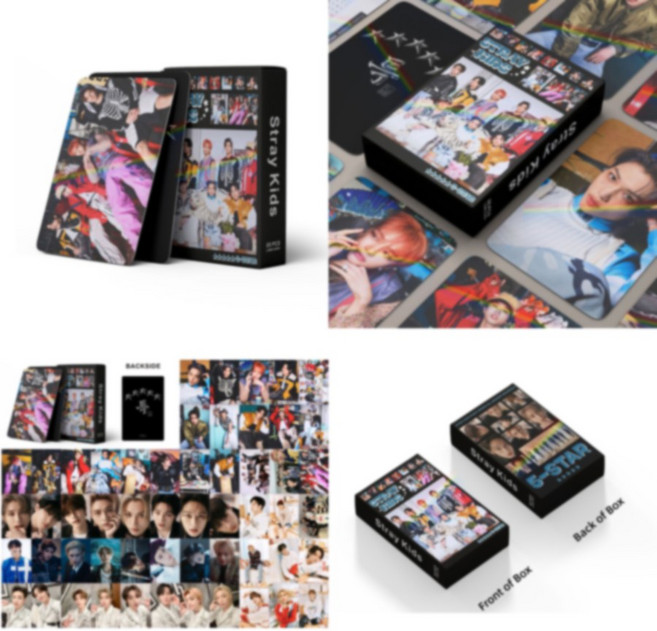 스트레이키즈 포카 포토카드 1박스(55장) 16종, 14.[홀로그램]5-STAR VER.4